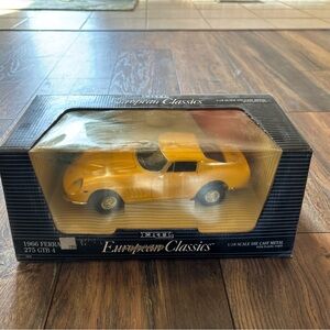 Yellow Die-Cast Model Car